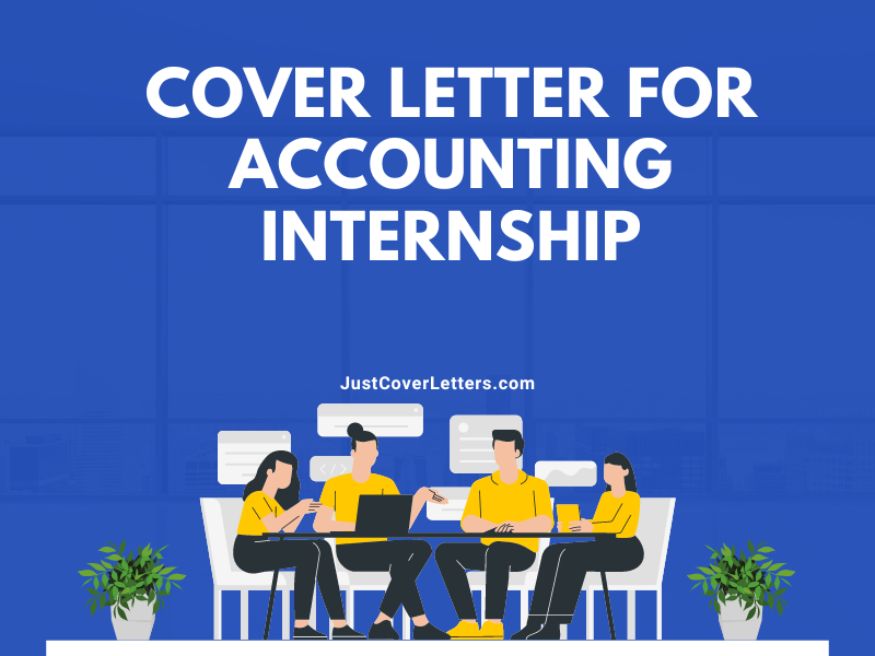 Cover Letter for Accounting Internship