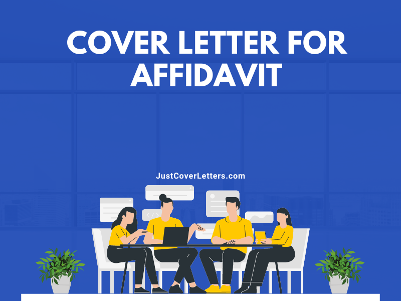 Cover Letter for Affidavit