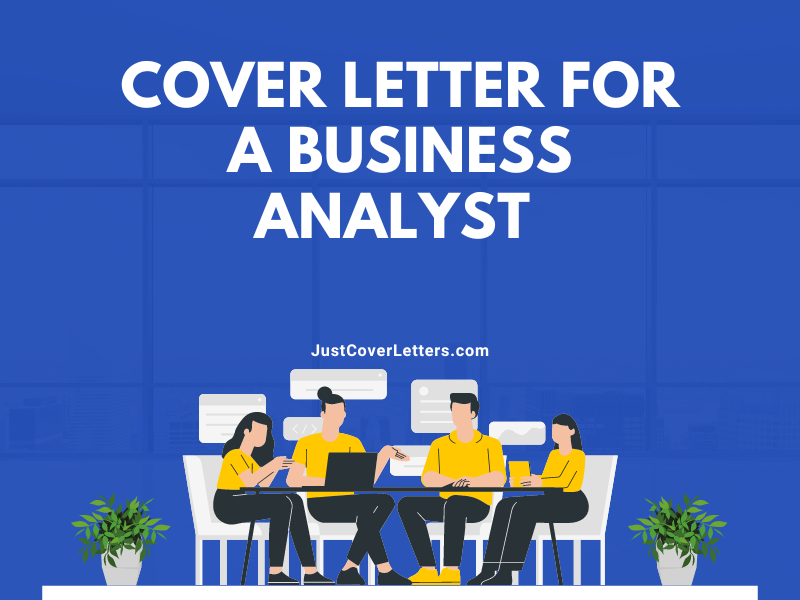 Cover Letter for a Business Analyst