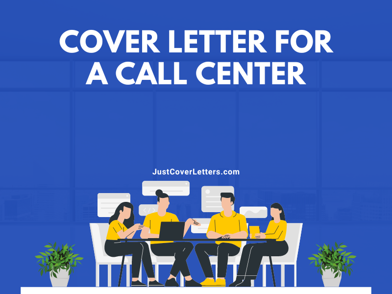 Cover Letter for a Call Center