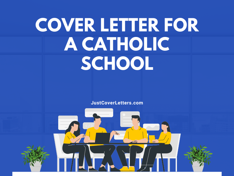 Cover Letter for a Catholic School