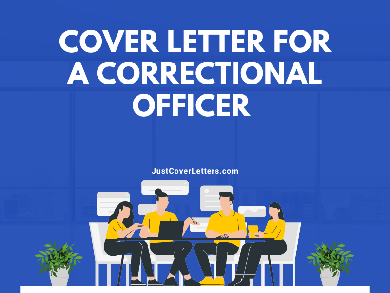 Cover Letter for a Correctional Officer