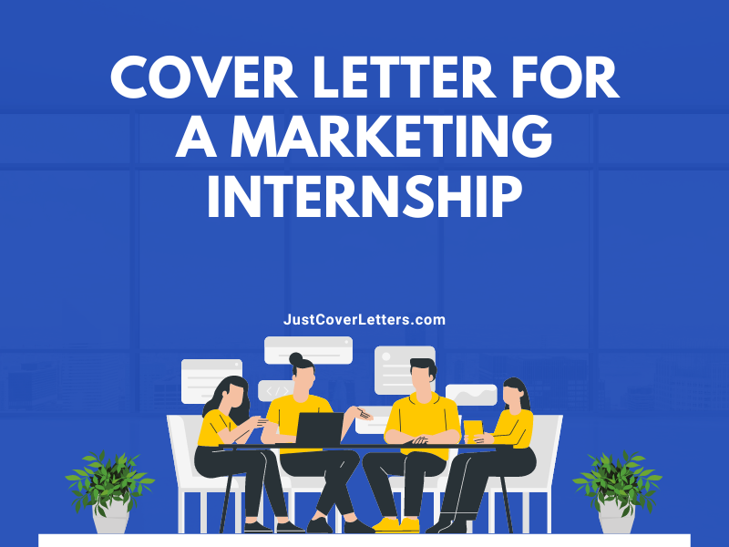 Cover Letter for a Marketing Internship