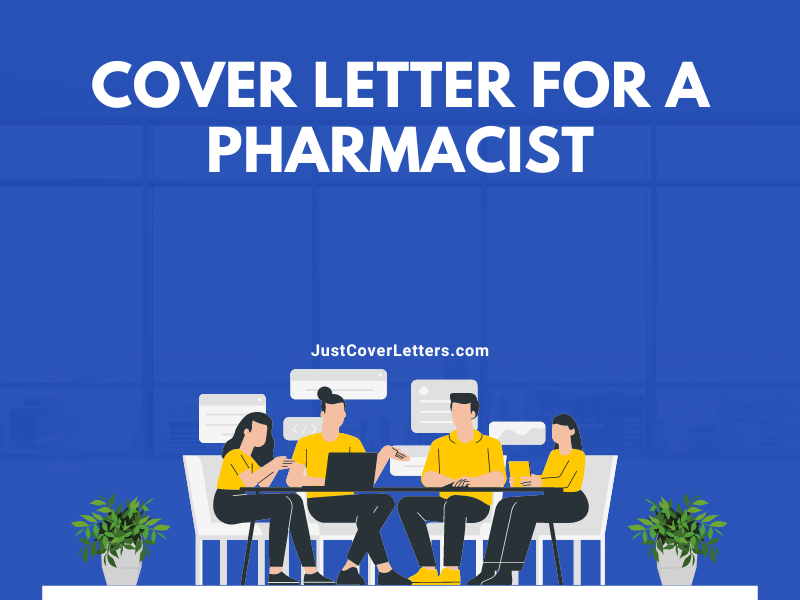 Cover Letter for a Pharmacist