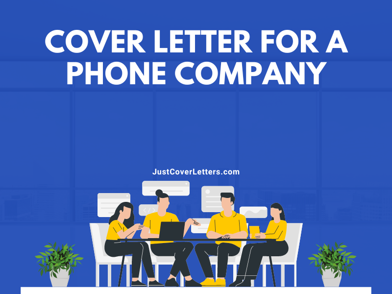 Cover Letter for a Phone Company