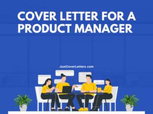 sample cover letter for product manager