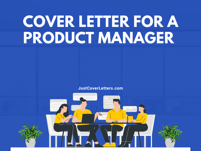Cover Letter for a Product Manager