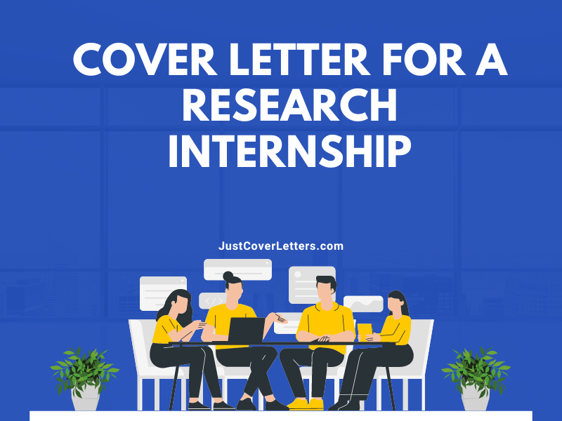 Cover Letter for a Research Internship