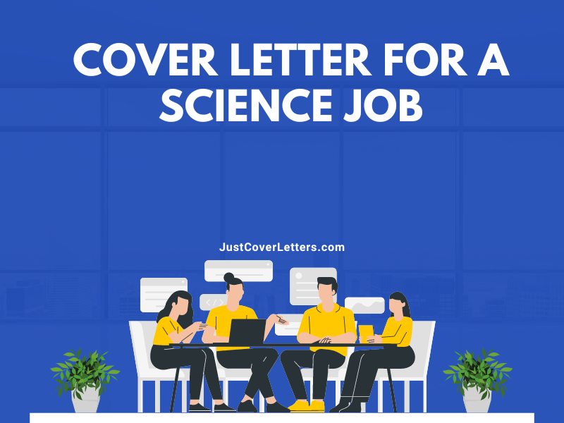 Cover Letter for a Science Job