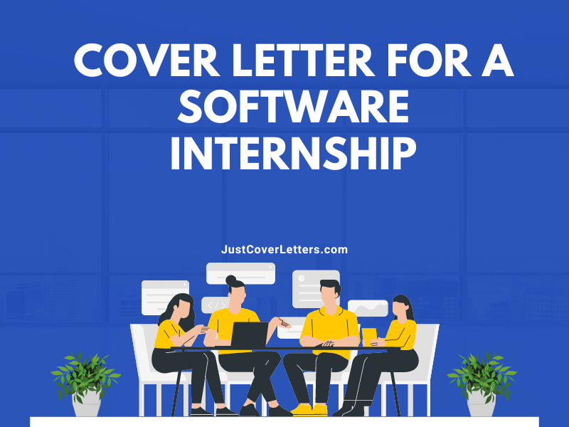 Cover Letter for a Software Internship