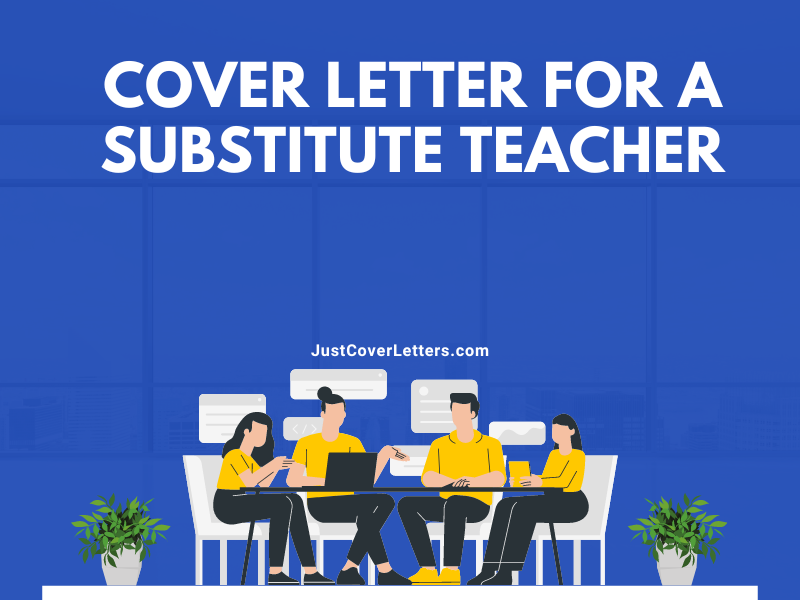Cover Letter for a Substitute Teacher
