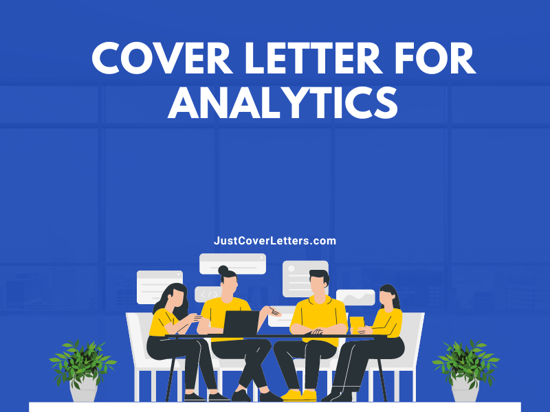 Cover Letter for Analytics