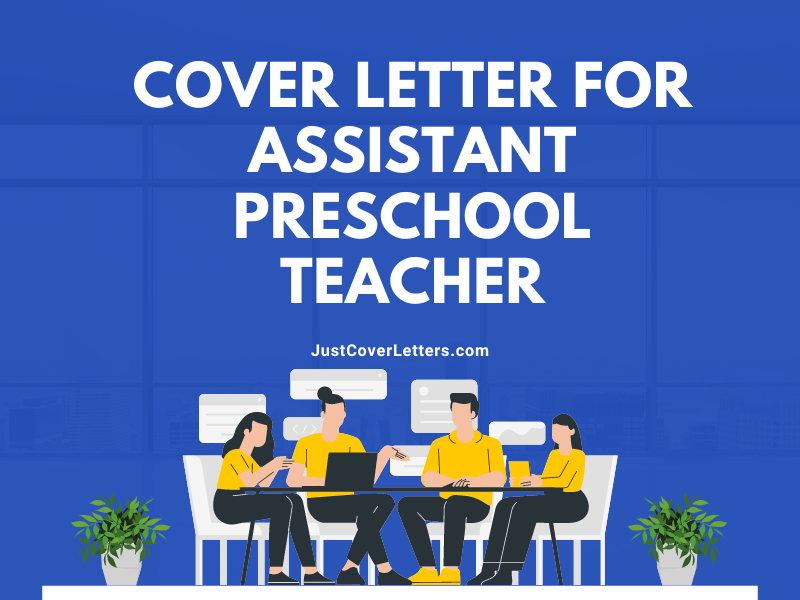 Cover Letter for Assistant Preschool Teacher