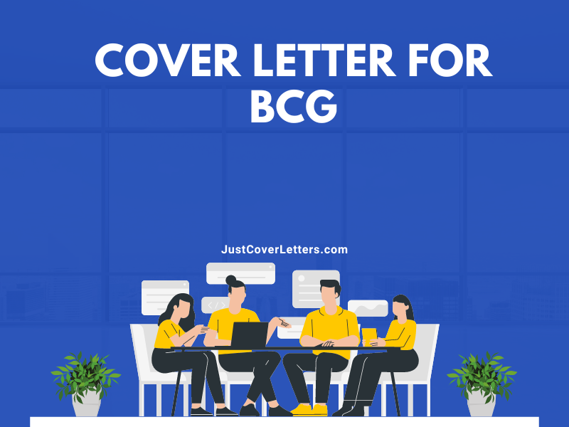 bcg consulting cover letter