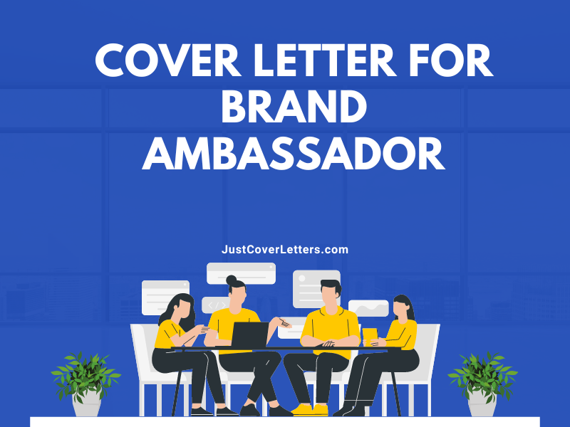 Cover Letter for Brand Ambassador