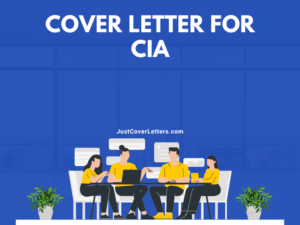 Cover Letter for CIA – Just Cover Letters