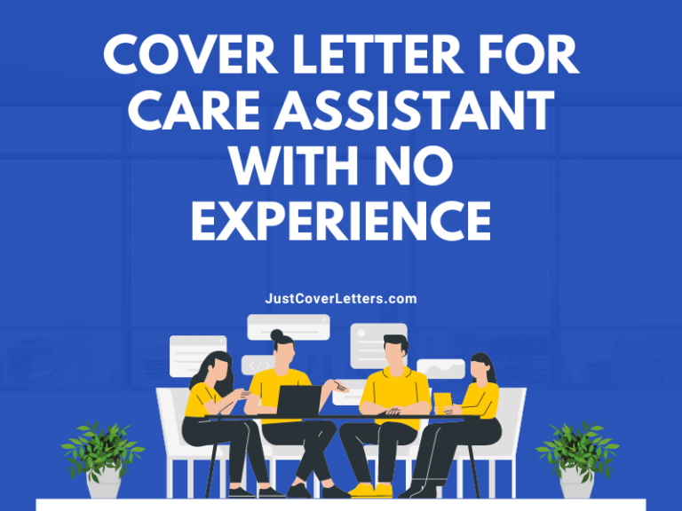 cover letter for care assistant role