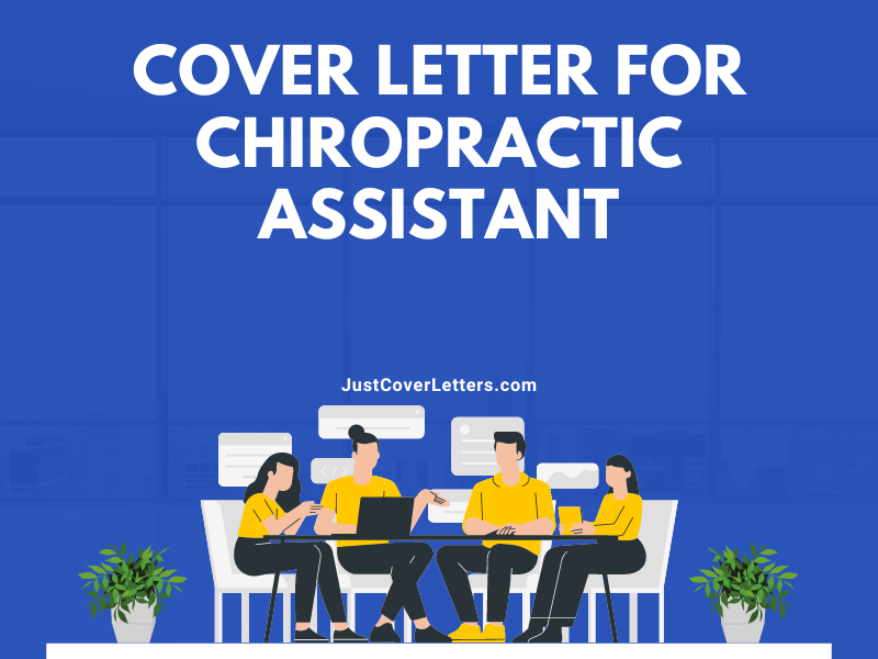 Cover Letter for Chiropractic Assistant