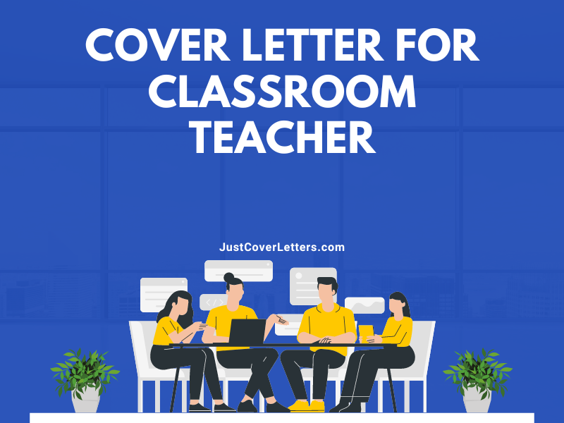 Cover Letter for Classroom Teacher