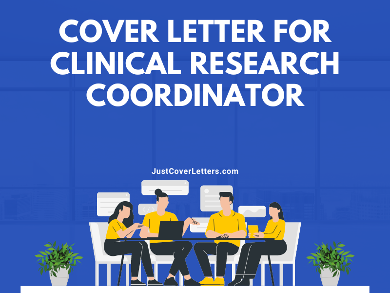 Cover Letter for Clinical Research Coordinator