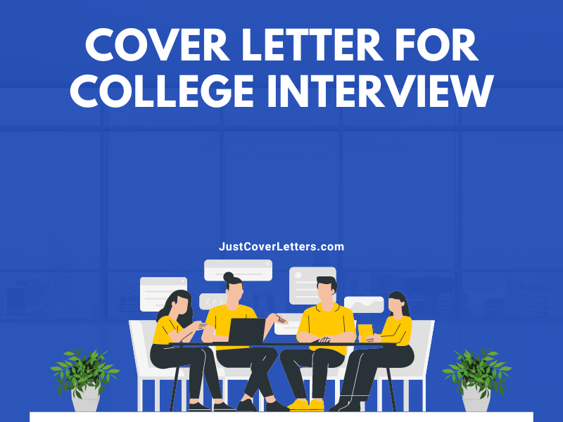 Cover Letter for College Interview