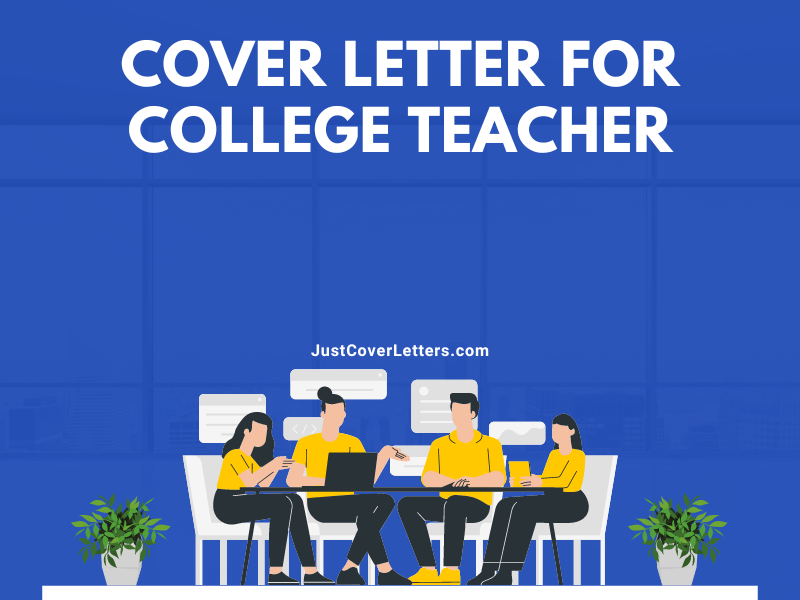 Cover Letter for College Teacher