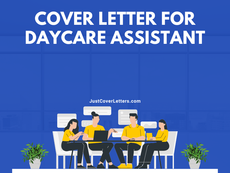 Cover Letter for Daycare Assistant