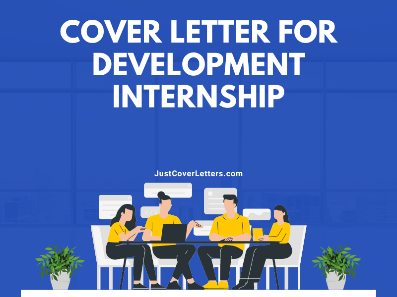 Cover Letter for Development Internship
