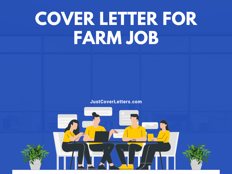 Cover Letter for Farm Job