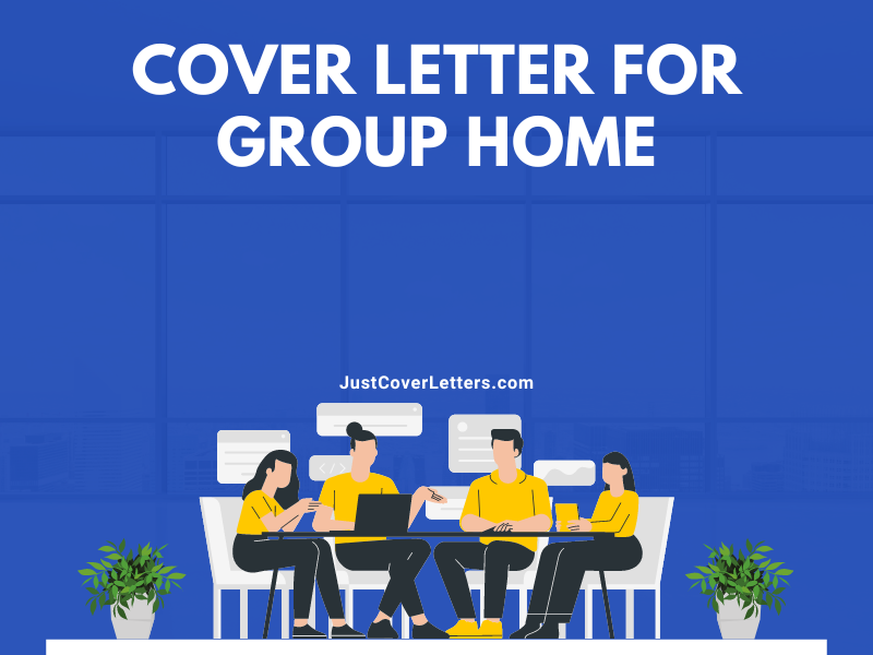 Cover Letter for Group Home