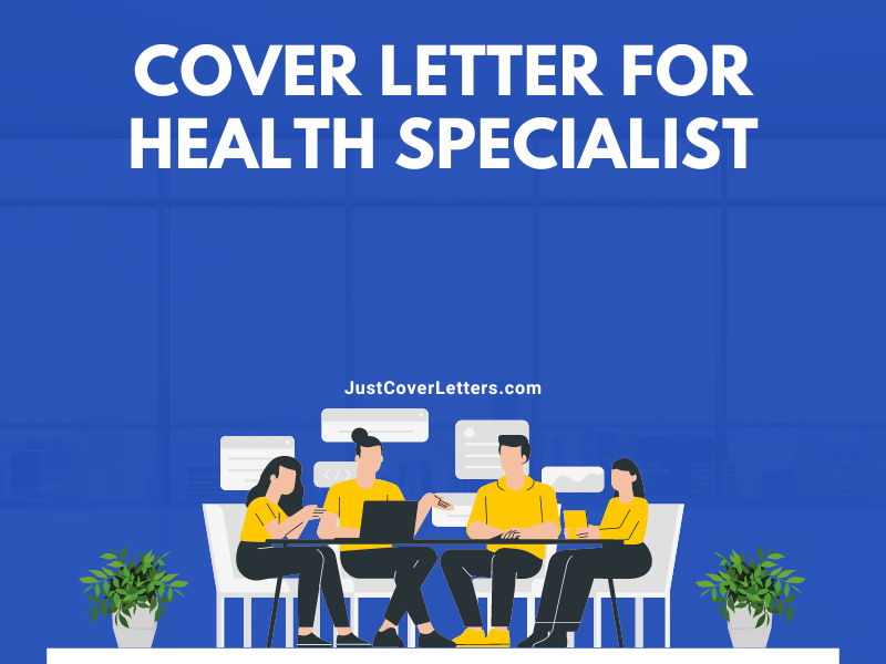 Cover Letter for Health Specialist