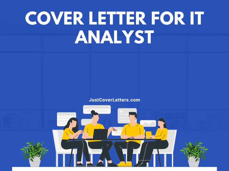 Cover Letter for IT Analyst