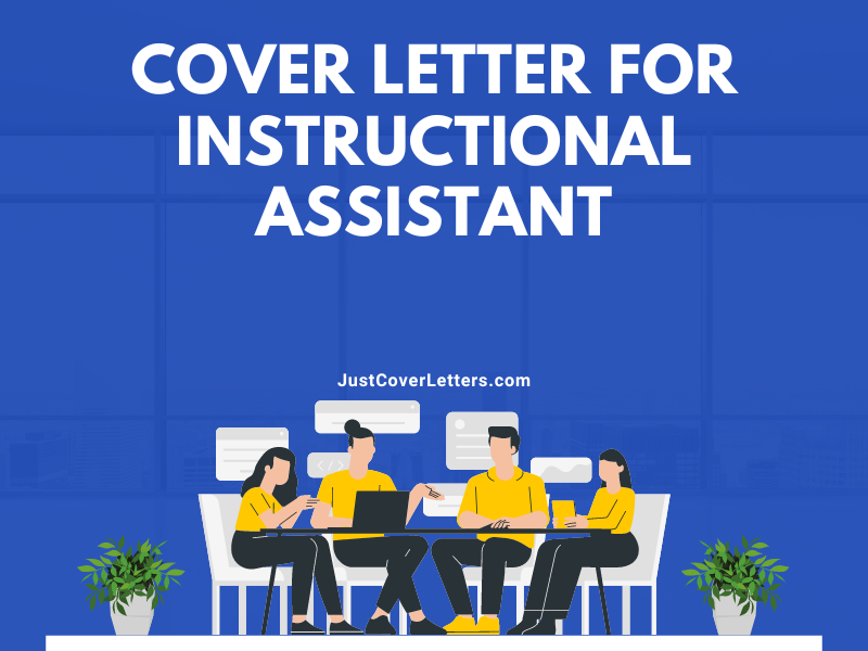 Cover Letter for Instructional Assistant
