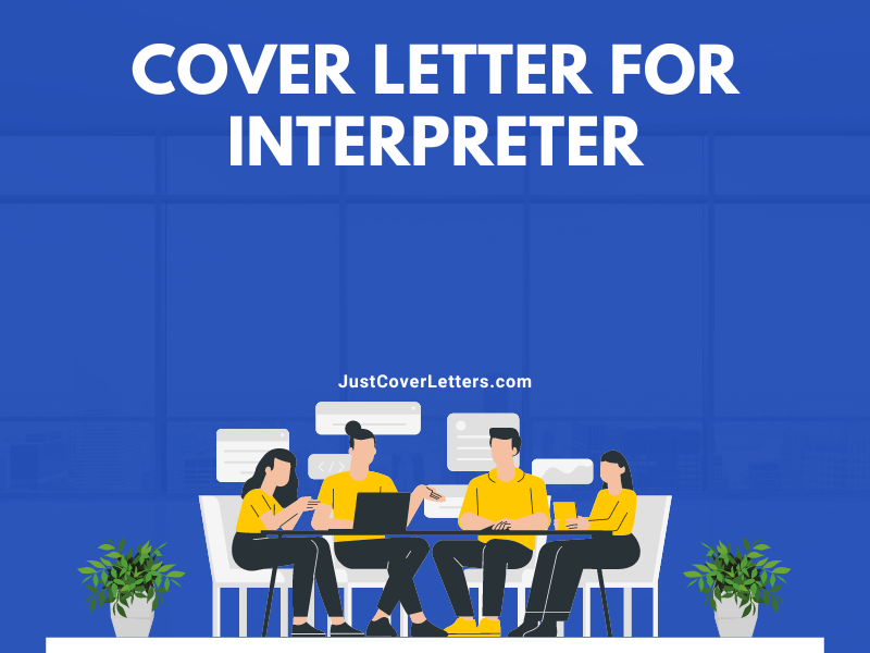 Cover Letter for Interpreter
