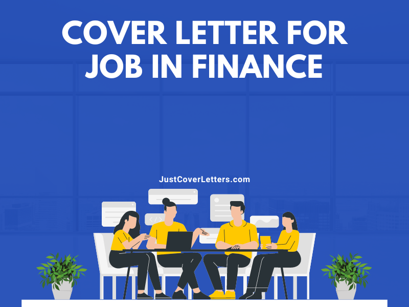 Cover Letter for Job in Finance