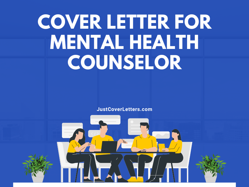 Cover Letter for Mental Health Counselor