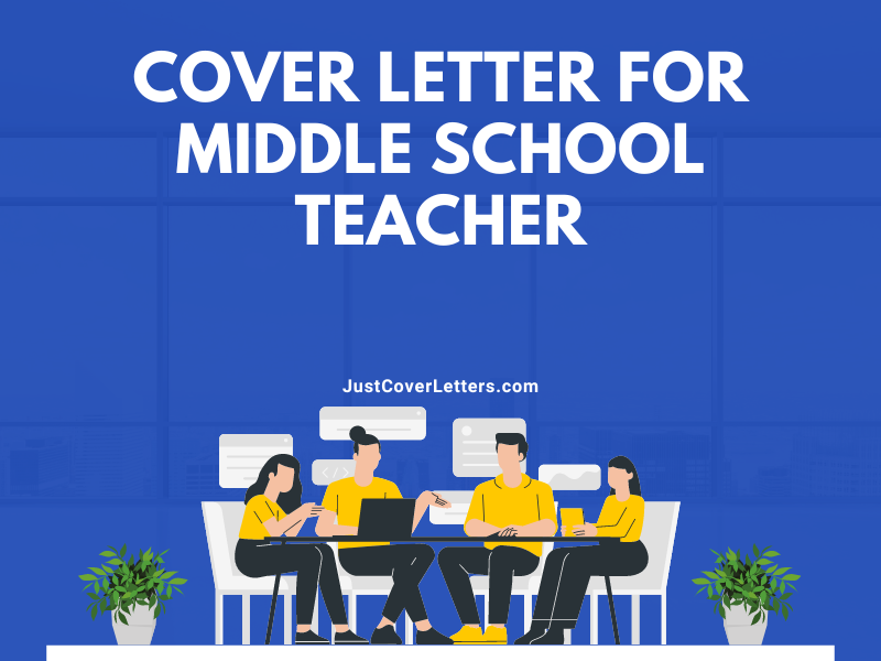 Cover Letter for Middle School Teacher