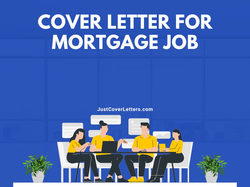 Cover Letter for Mortgage Job