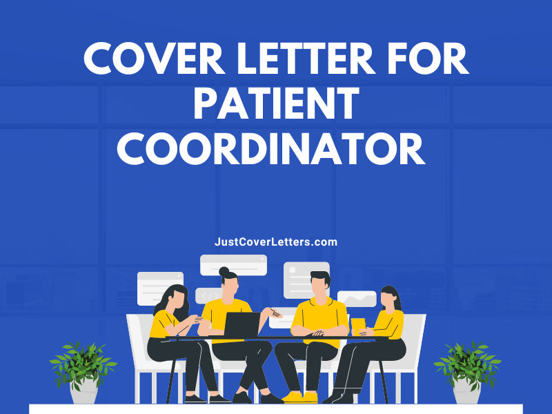 Cover Letter for Patient Coordinator 