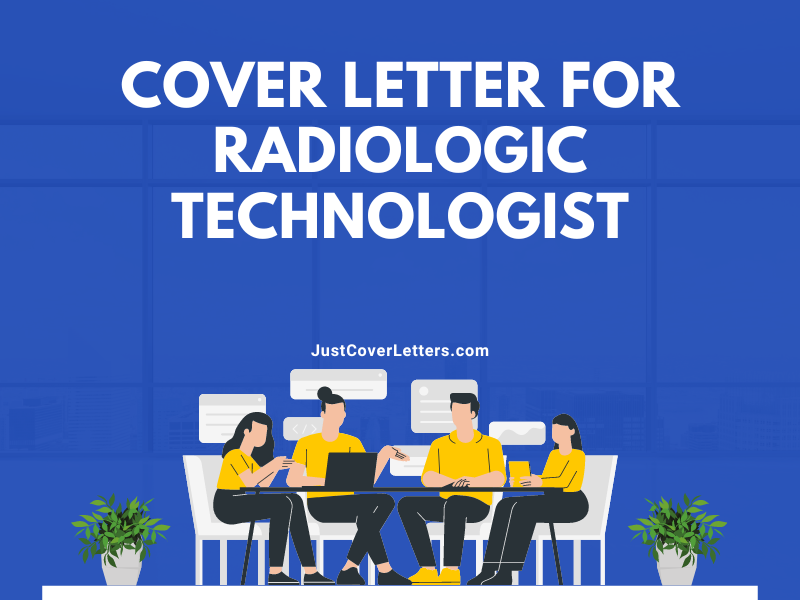Cover Letter for Radiologic Technologist