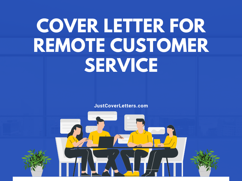 Cover Letter for Remote Customer Service
