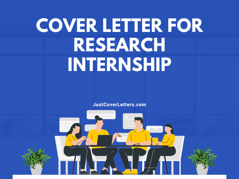 Cover Letter for Research Internship