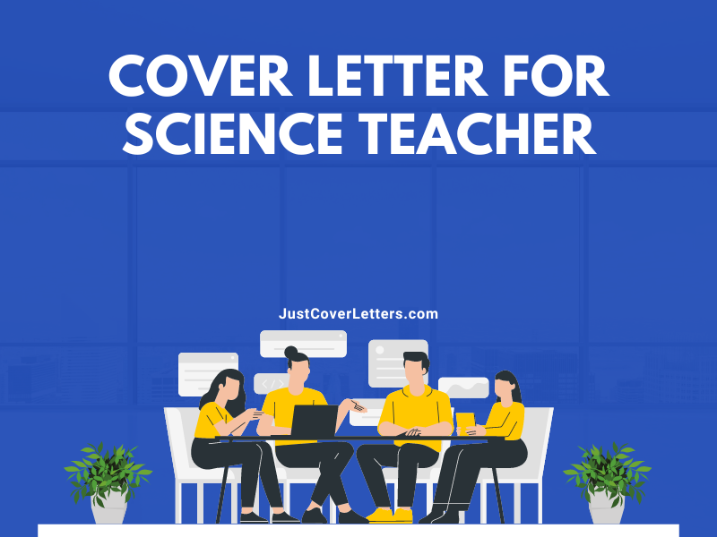 Cover Letter for Science Teacher