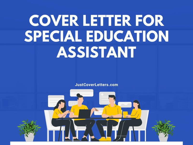 Cover Letter for Special Education Assistant