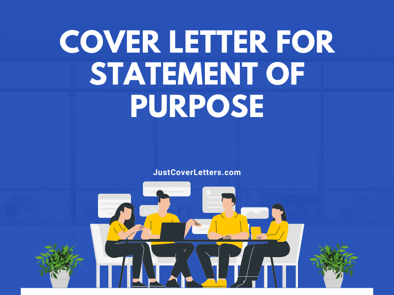 Cover Letter for Statement of Purpose