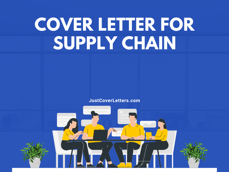 Cover Letter for Supply Chain