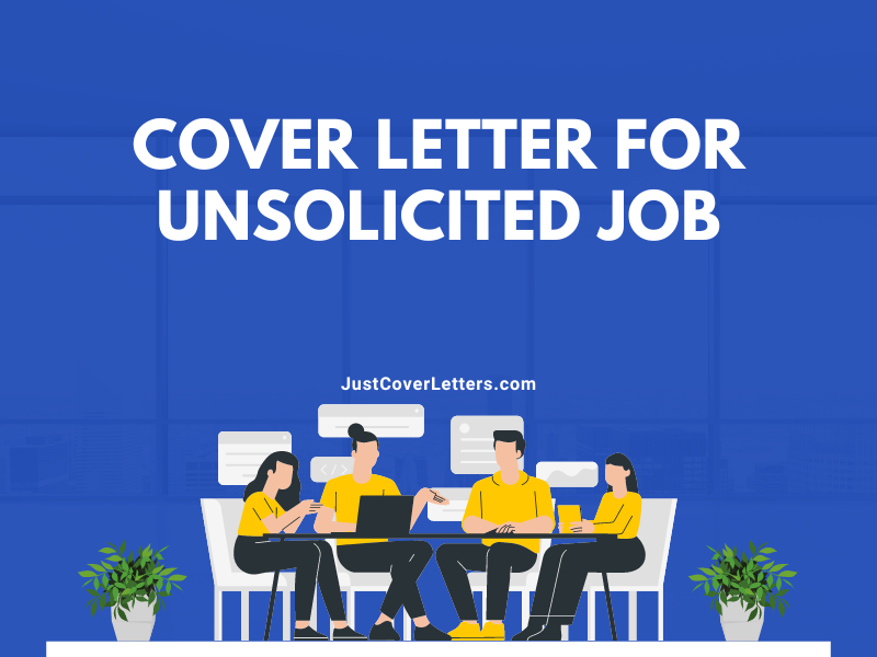 Cover Letter for Unsolicited Job