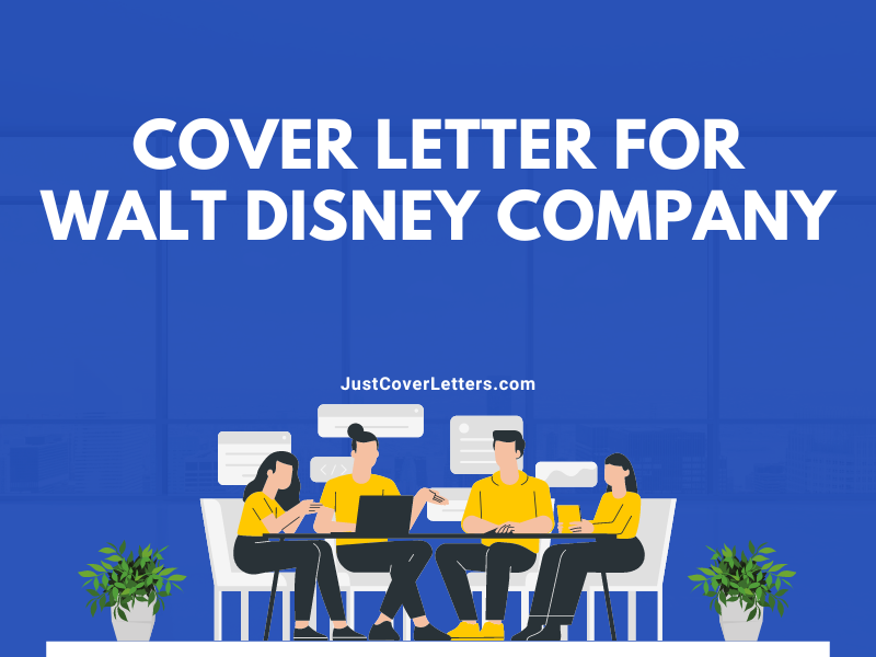 Cover Letter for Walt Disney Company