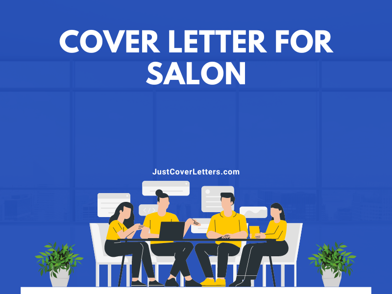 Cover Letter for Salon
