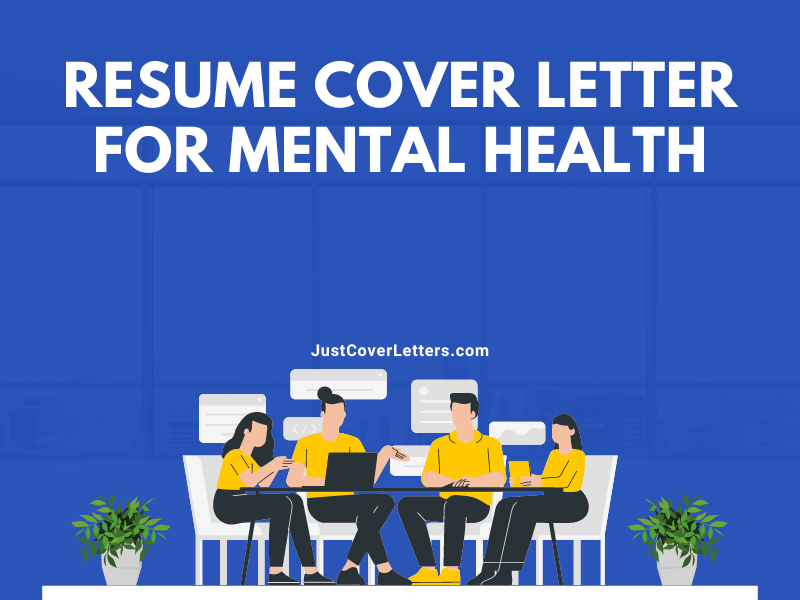 Resume Cover Letter for Mental Health